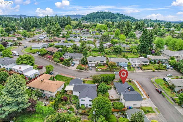 1520 SE 109th Ave, Portland, OR 97216 - aerial view of residential area featuring mountains
