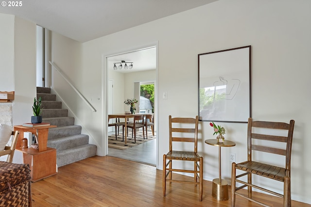 1520 SE 109th Ave, Portland, OR 97216 - dining room featuring wood finished floors and stairway