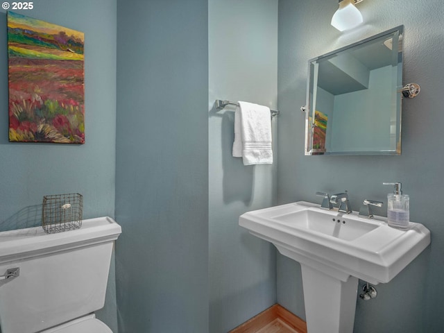 13615 NW Mason Hill Rd, North Plains, OR 97133 - bathroom featuring toilet and a sink