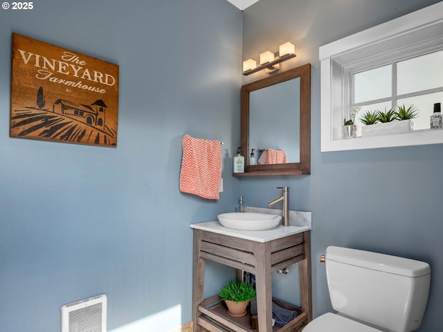 13615 NW Mason Hill Rd, North Plains, OR 97133 - half bathroom with toilet and vanity