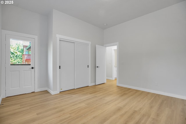 1111 SW Linneman Ave, Gresham, OR 97080 - unfurnished bedroom featuring light wood-style flooring