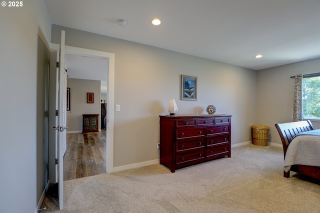 1637 E 21st St, The Dalles, OR 97058 - carpeted bedroom featuring recessed lighting and baseboards