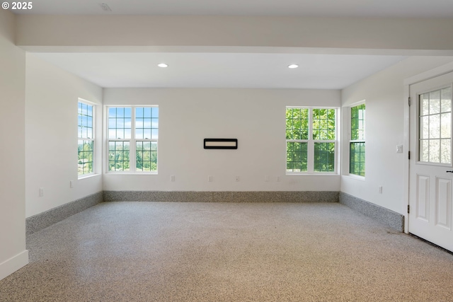 18266 S Holly Ln, Oregon City, OR 97045 - spare room featuring baseboards, healthy amount of natural light, and recessed lighting