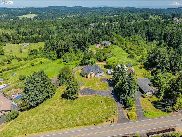 18266 S Holly Ln, Oregon City, OR 97045 - drone / aerial view of a forest