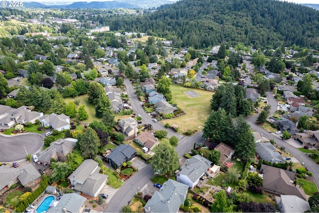 11782 SE 108th Ave, Happy Valley, OR 97086 - aerial view of property's location with nearby suburban area and mountains