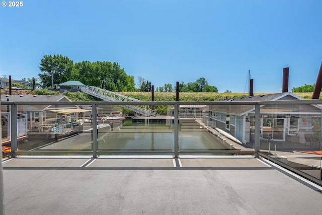 429 N Bridgeton Rd # 15, Portland, OR 97217 - exterior space with a water view