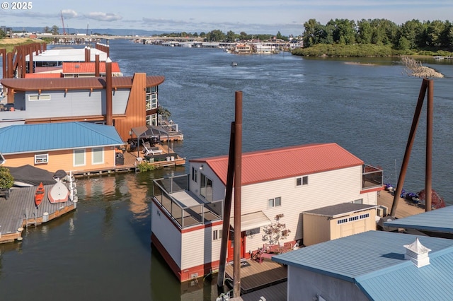 429 N Bridgeton Rd # 15, Portland, OR 97217 - dock with a water view