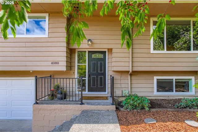 4080 SW 196th Ave, Beaverton, OR 97078 - entrance to property featuring an attached garage and a porch
