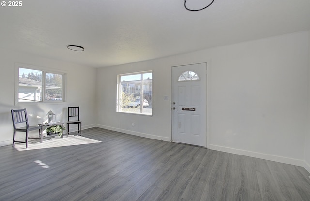 105 Redpath St, Kelso, WA 98626 - entryway featuring wood finished floors and baseboards