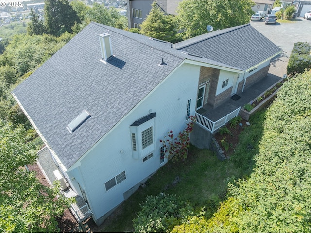 461 Home Ct, Rockaway Beach, OR 97136 - view from above of property