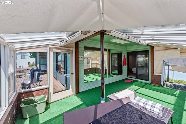 705 Prefontaine Dr, Coos Bay, OR 97420 - view of sunroom / solarium