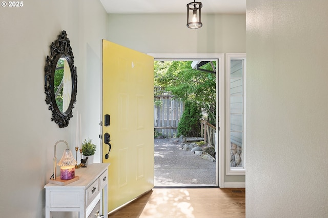 16117 SE Goosehollow Dr, Damascus, OR 97089 - entrance foyer featuring wood finished floors