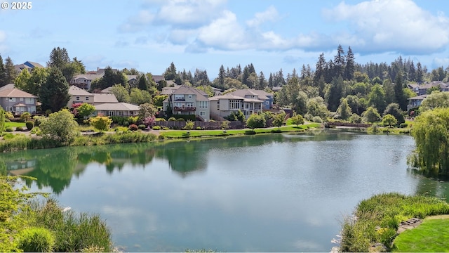 16117 SE Goosehollow Dr, Damascus, OR 97089 - water view with nearby suburban area