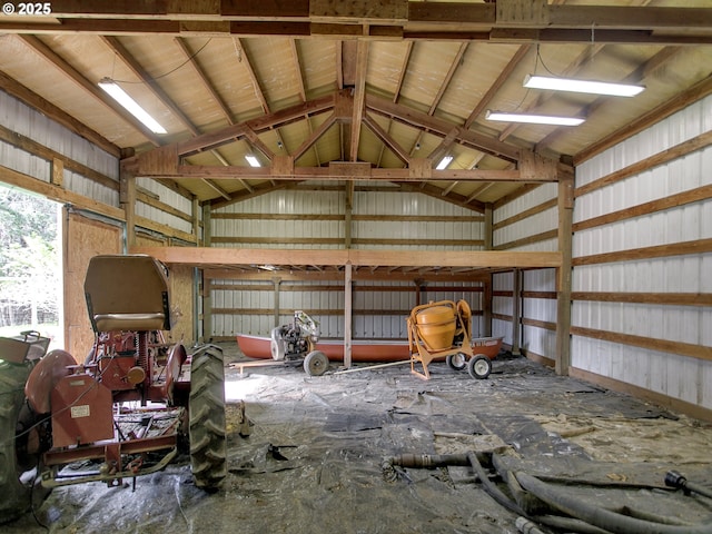 17234 Oakdale Rd, Dallas, OR 97338 - garage with metal wall