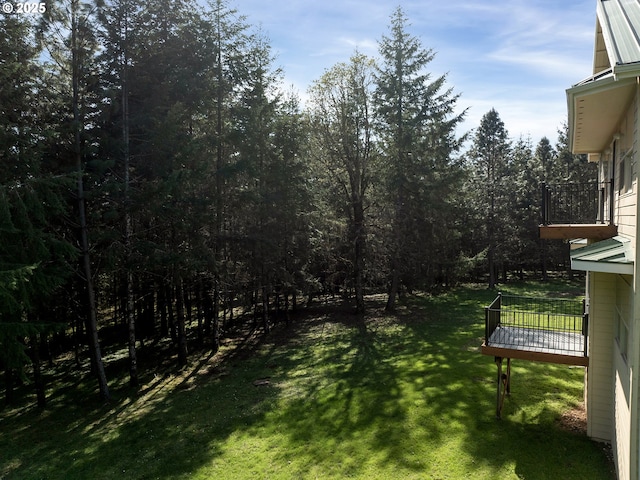17234 Oakdale Rd, Dallas, OR 97338 - view of yard featuring a balcony