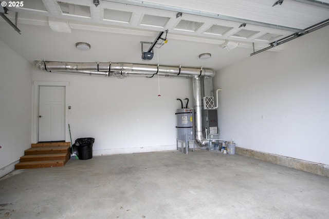 2343 N Fork Rd, Seaside, OR 97138 - garage featuring water heater