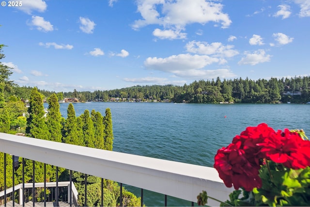 1308 Northshore Rd, Lake Oswego, OR 97034 - water view featuring a forest