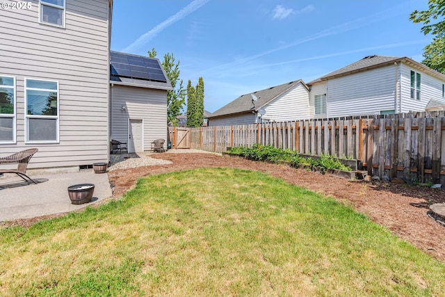 308 SW 38th Loop, Gresham, OR 97080 - fenced backyard featuring a patio