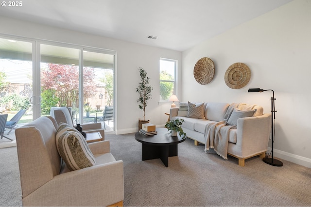 2310 S Heather St, Cornelius, OR 97113 - living room featuring carpet flooring and baseboards
