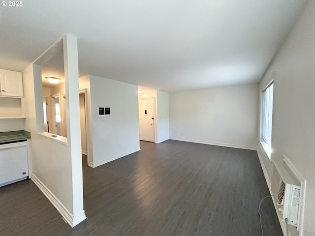 200 SW Florence Ave Unit I 14, Gresham, OR 97080 - unfurnished living room featuring dark wood finished floors
