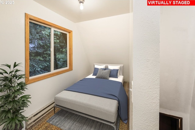 48395 High Leah Dr, Oakridge, OR 97463 - bedroom featuring baseboard heating