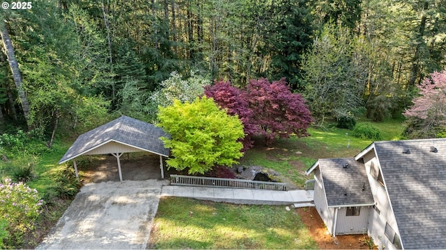 39402 NE 211th Ave, Amboy, WA 98601 - aerial view of property and surrounding area