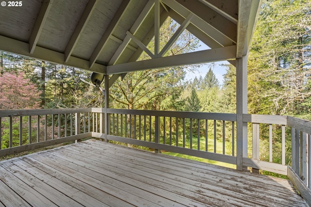 39402 NE 211th Ave, Amboy, WA 98601 - view of wooden deck