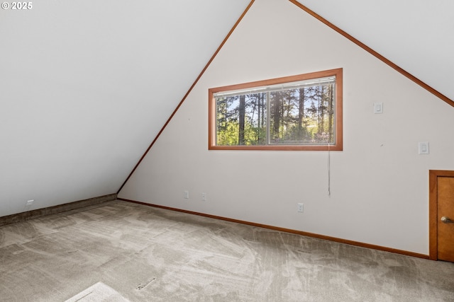 39402 NE 211th Ave, Amboy, WA 98601 - bonus room featuring carpet flooring, vaulted ceiling, and baseboards