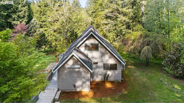 39402 NE 211th Ave, Amboy, WA 98601 - exterior space featuring a forest