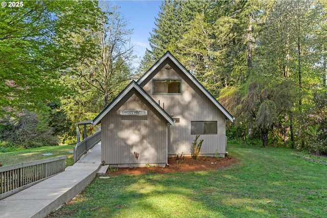 39402 NE 211th Ave, Amboy, WA 98601 - view of side of property featuring a yard