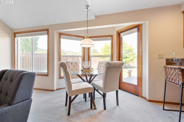 8355 SW 159th Pl, Beaverton, OR 97007 - dining area featuring light colored carpet and baseboards