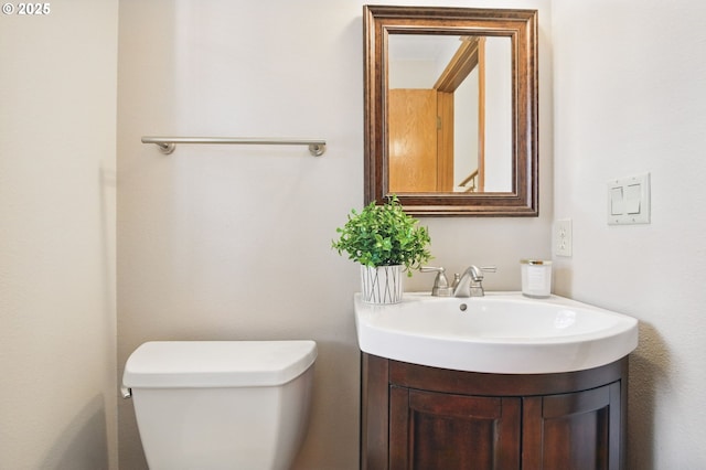 8355 SW 159th Pl, Beaverton, OR 97007 - half bathroom featuring toilet and vanity
