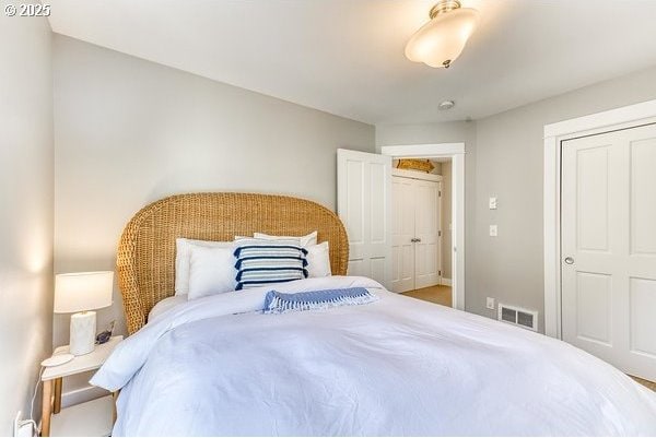 2752 SW Beach Ave, Lincoln City, OR 97367 - bedroom with baseboards and visible vents