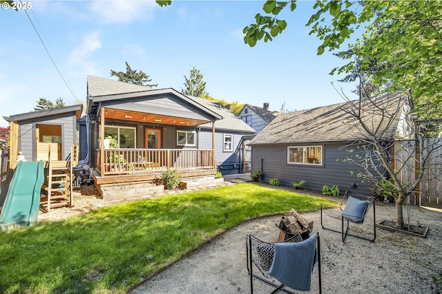 5835 NE 23rd Ave, Portland, OR 97211 - rear view of house with roof with shingles