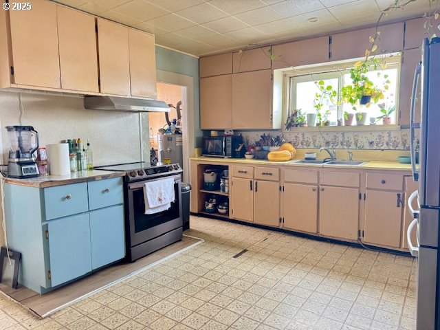 kitchen featuring sink and stainless steel appliances