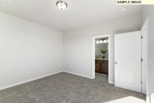 1197 NE Emerald Dr, Hermiston, OR 97838 - unfurnished bedroom featuring carpet and connected bathroom