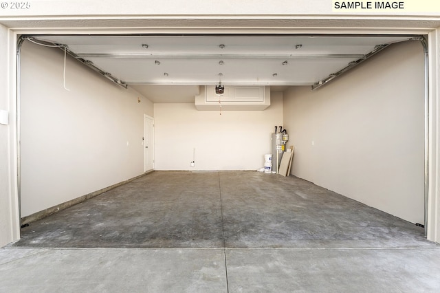 1197 NE Emerald Dr, Hermiston, OR 97838 - garage with electric water heater and a garage door opener