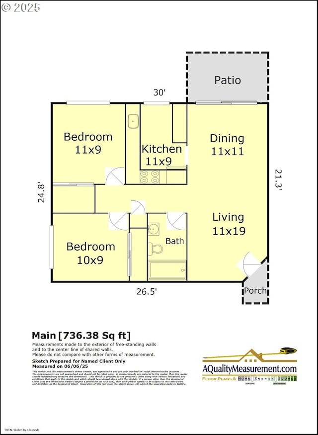 9334 N Lombard St Unit 7, Portland, OR 97203 - view of room layout