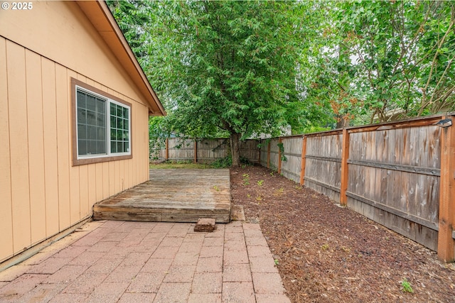 5715 SW 191st Ave, Beaverton, OR 97078 - fenced backyard featuring a wooden deck
