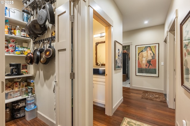 view of pantry