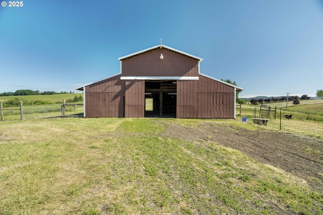 19587 NW Adcock Rd, Yamhill, OR 97148 - view of pole building with a view of countryside