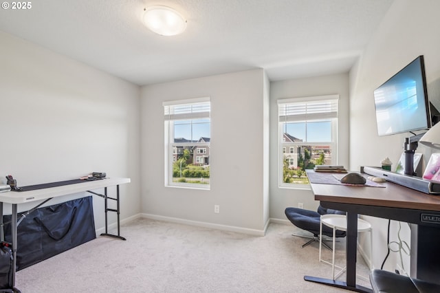 7623 SE Roaring Ln, Hillsboro, OR 97123 - carpeted home office featuring baseboards