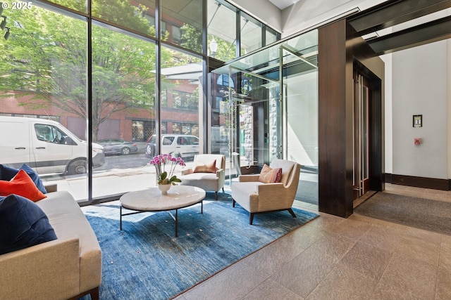 view of building lobby