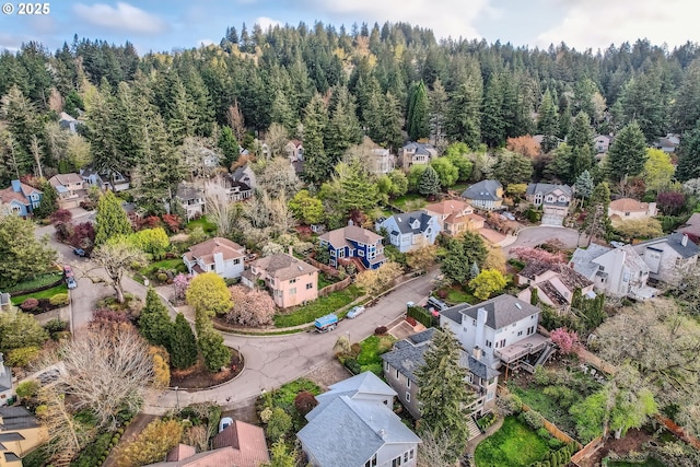 4939 Hampton Ct, Lake Oswego, OR 97035 - aerial view of residential area with a forest
