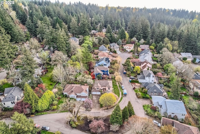 4939 Hampton Ct, Lake Oswego, OR 97035 - aerial view of residential area with a forest