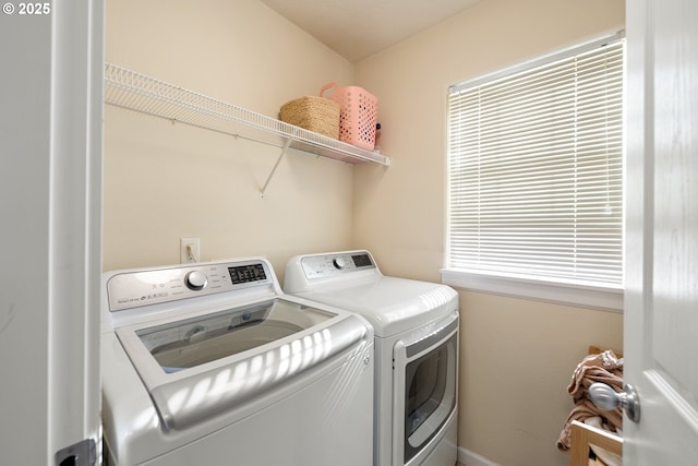 18246 SW Orlov Ct, Beaverton, OR 97078 - washroom with separate washer and dryer