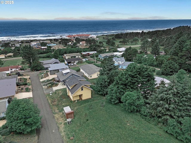 227 Windsong St, Yachats, OR 97498 - view of property location featuring a large body of water and nearby suburban area