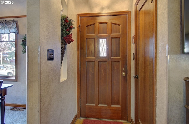 view of entryway