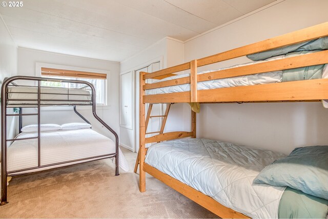 bedroom with carpet flooring