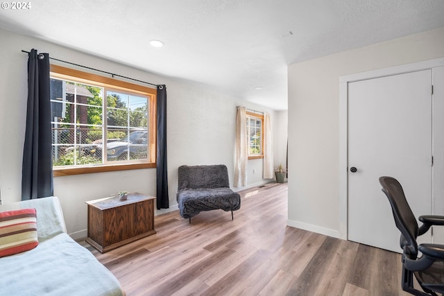 108 SE 133rd Ave, Portland, OR 97233 - office with plenty of natural light, recessed lighting, baseboards, and wood finished floors